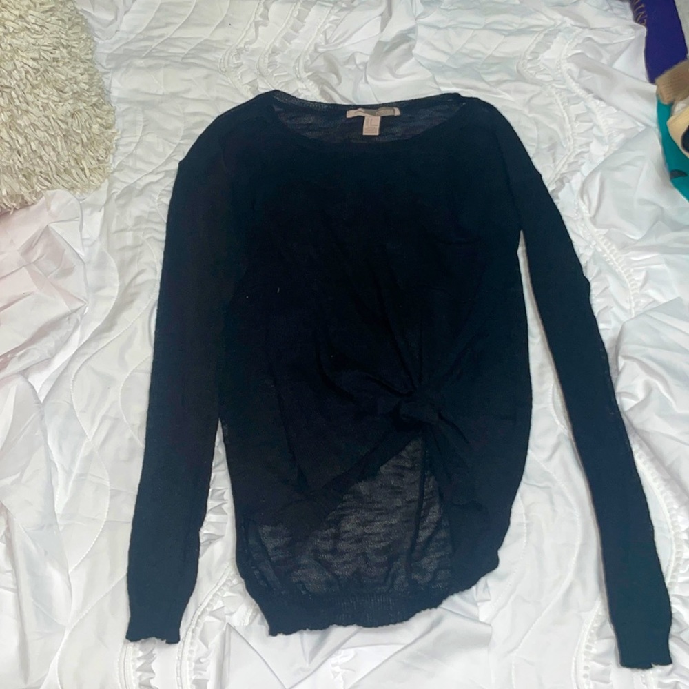 Black sweater